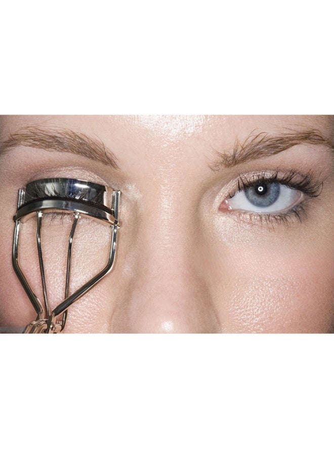 أداة تجعيد الرموش المصنوعة من الأكريليك المتين والقابل لإعادة الاستخدام - أداة تجعيد رموش عالية الجودة تدوم طويلاً للحصول على رموش صحية - أزرق - Image 2