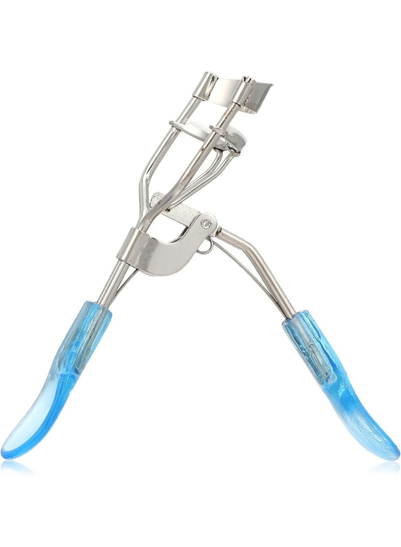 أداة تجعيد الرموش المصنوعة من الأكريليك المتين والقابل لإعادة الاستخدام - أداة تجعيد رموش عالية الجودة تدوم طويلاً للحصول على رموش صحية - أزرق - Image 5