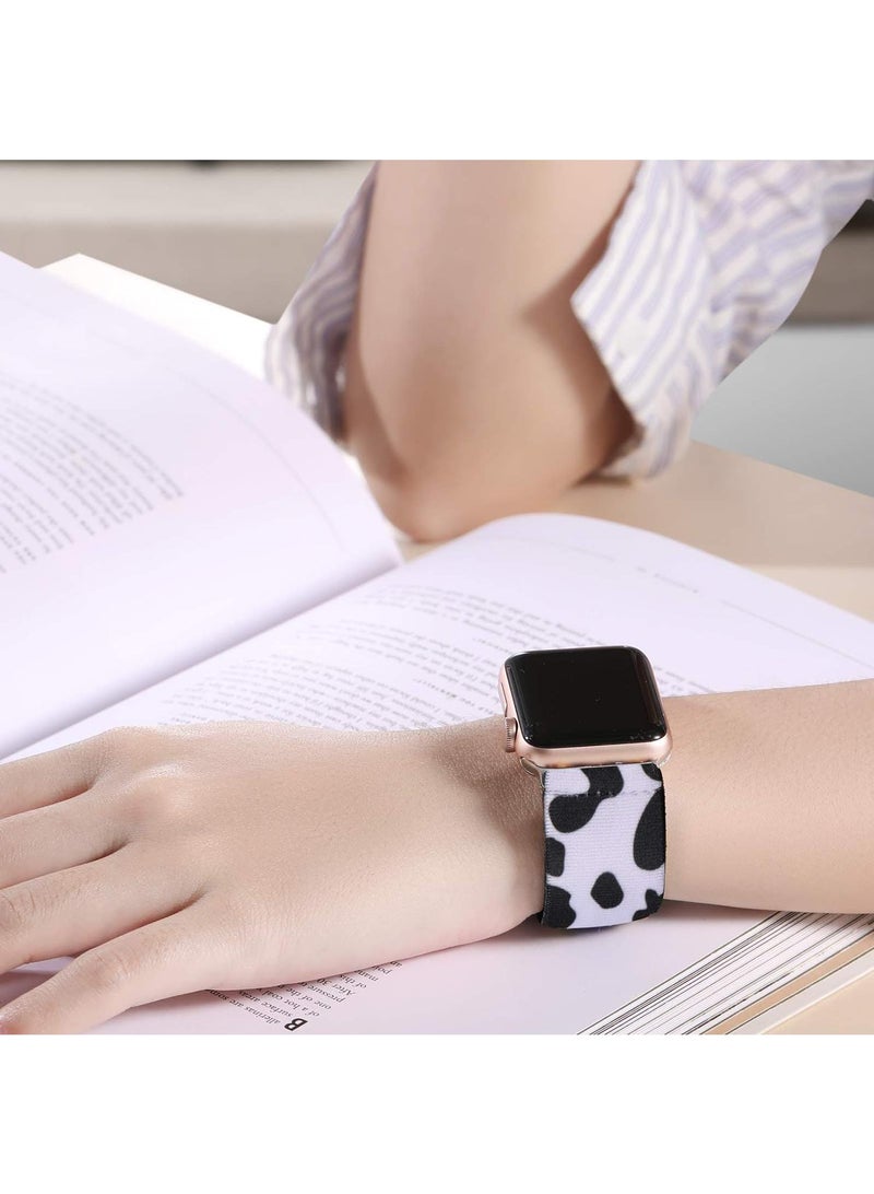 Y&D Applies To Iphone Watch 38/40/41mm Woven Nylon Plain Painted Strap  - Image 3