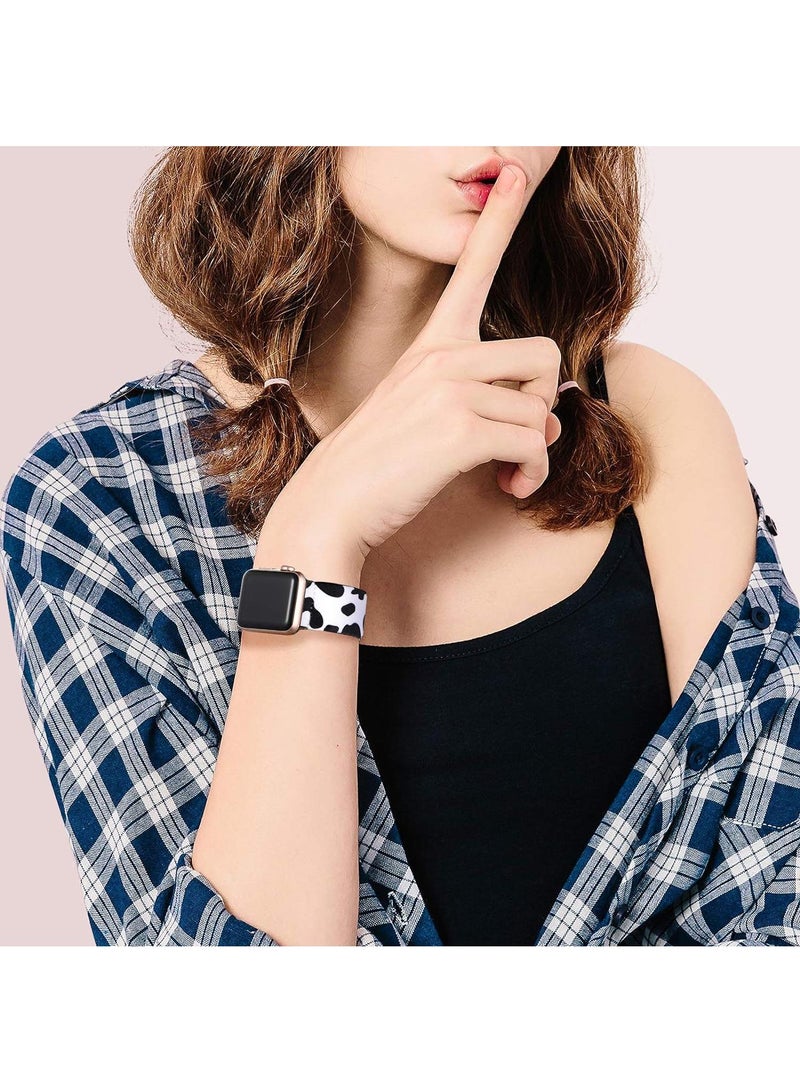 Y&D Applies To Iphone Watch 38/40/41mm Woven Nylon Plain Painted Strap  - Image 4