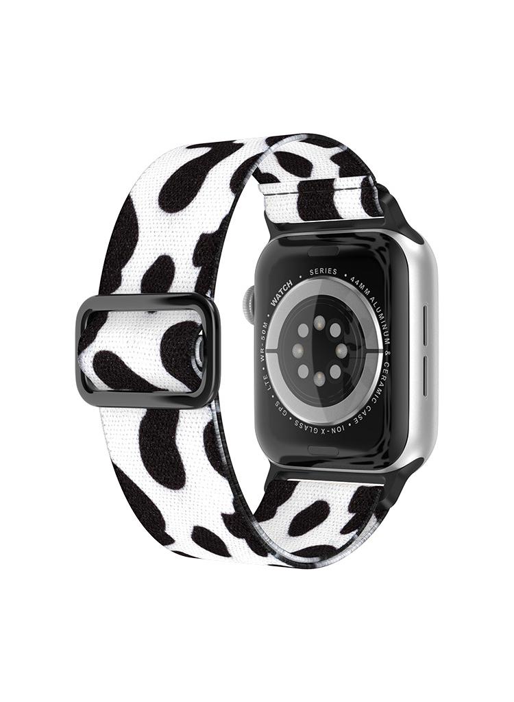 Y&D Applies To Iphone Watch 38/40/41mm Woven Nylon Plain Painted Strap  - Image 2
