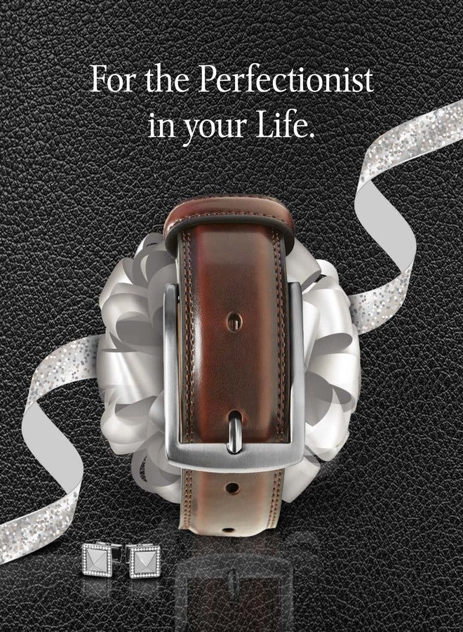Access Denied Father's Day Gift - Men's Belt, Mens Belts Leather, Dress Belts for Men, Brown Belt Men, Durable Mens Leather Belt - Image 5