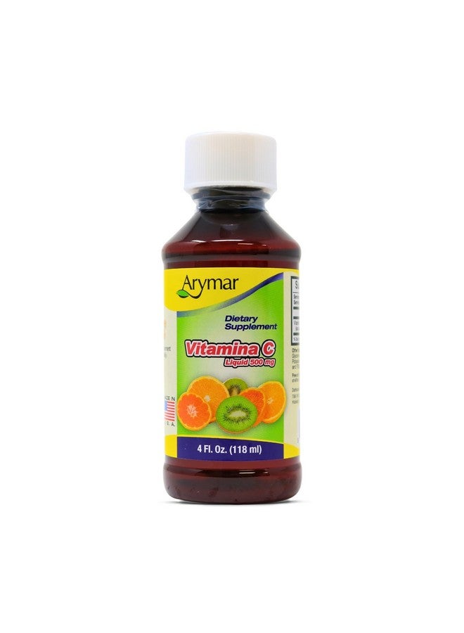 ARYMAR Vitamin C for Adults, Immune Support, Antioxidant, Orange Flavor (4 Fl Oz/Pack of 1) - Image 1