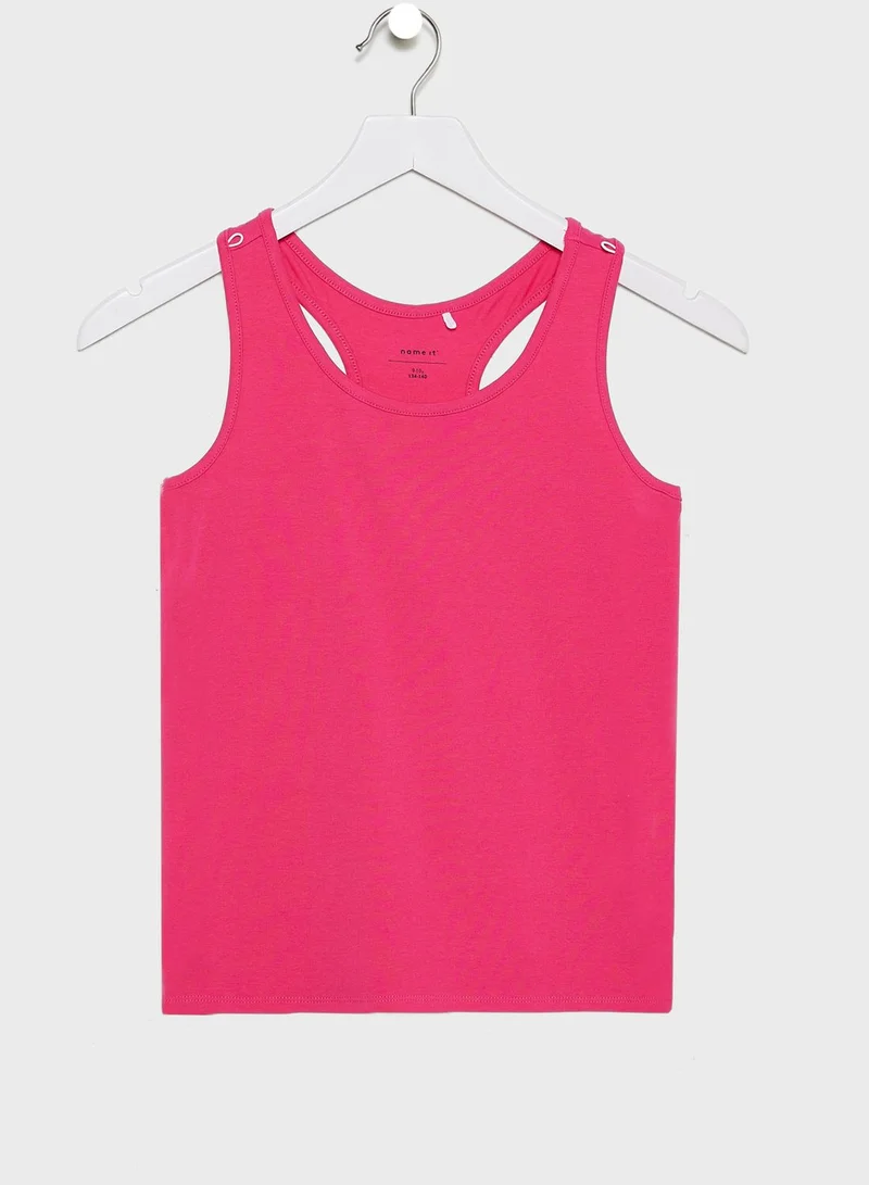 NAME IT Kids Slogan Top