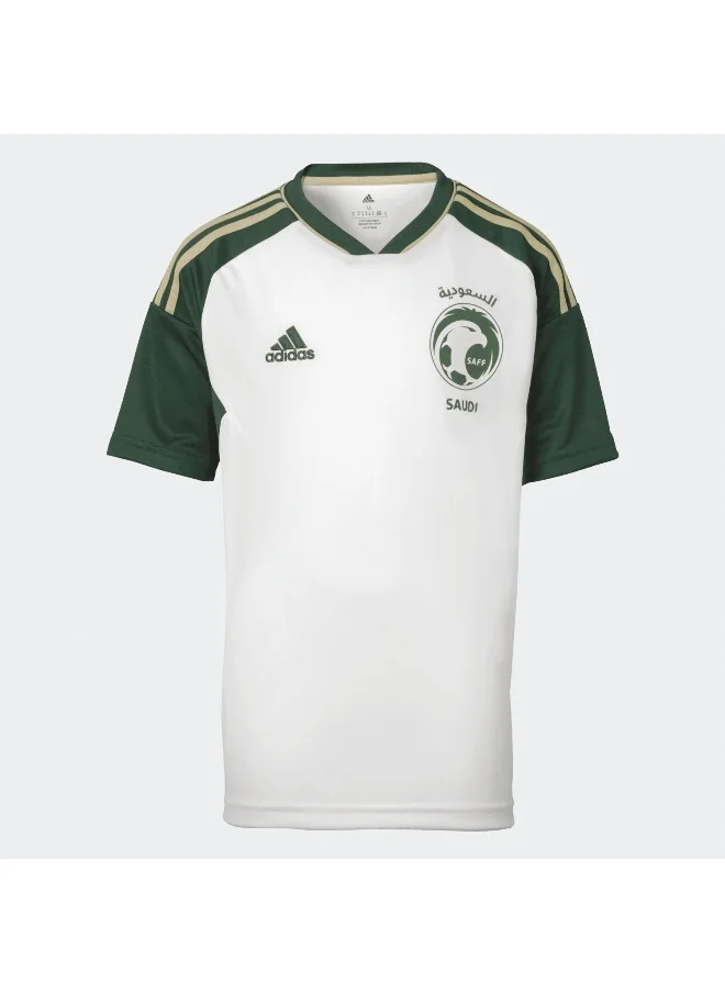 اديداس Adidas Saff A Jsy Y White Football Jerseys For Kids Unisex 128