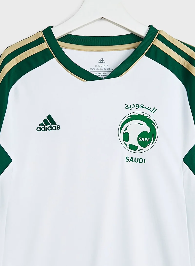 adidas Originals Adidas Saff A Jsy Y White Football Jerseys For Kids Unisex 128