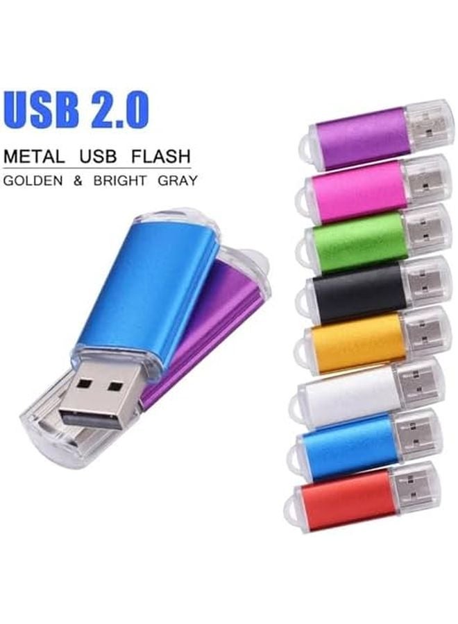 Orange 4GB USB Flash Drive Pen Drive Memory Stick Free Key Chain Business Gift - Image 3