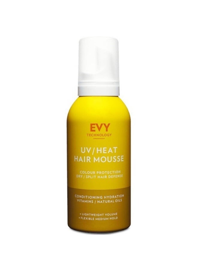 Evy Technology UV/Heat Hair Mousse Colour Protection Dry/Split Hair Defense 150ml - Image 1