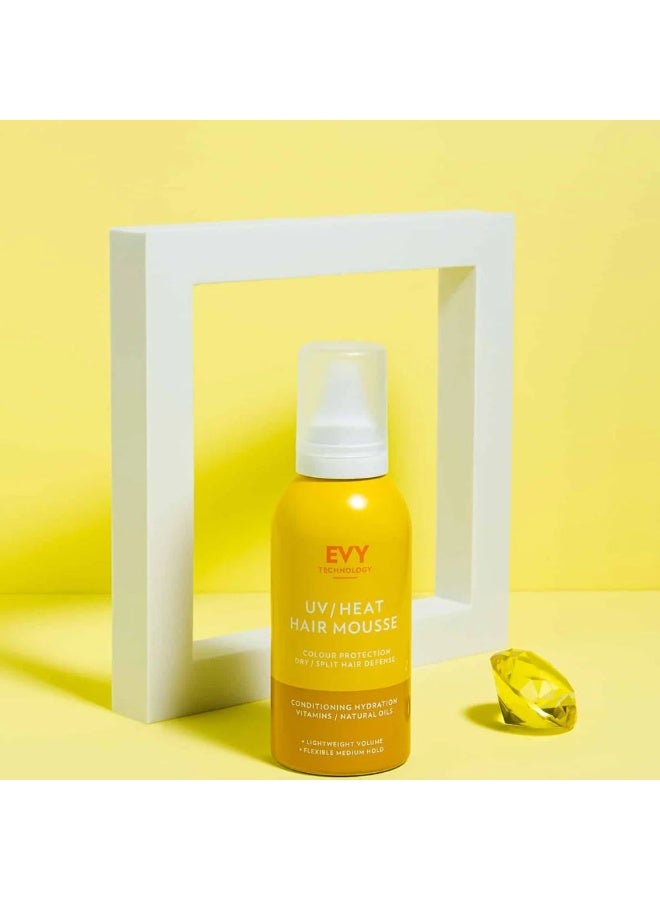 Evy Technology UV/Heat Hair Mousse Colour Protection Dry/Split Hair Defense 150ml - Image 3