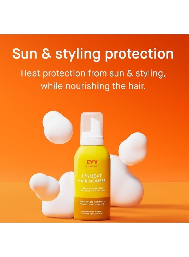 Evy Technology UV/Heat Hair Mousse Colour Protection Dry/Split Hair Defense 150ml - Image 4