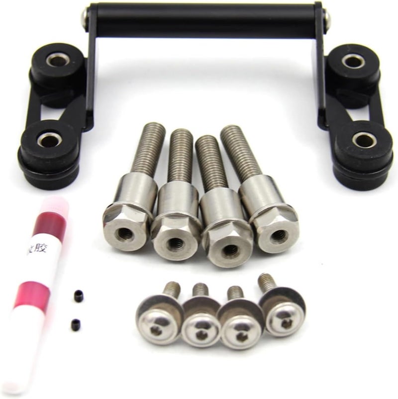 QASULER Motorcycle Phone Holder Bracket - Image 3