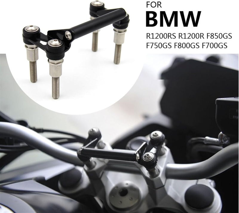 QASULER Motorcycle Phone Holder Bracket - Image 4