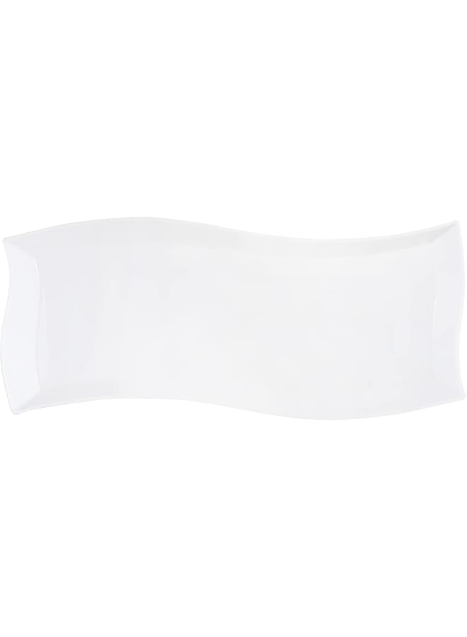 Rosa By Fathy Mahmoud Serving Tray, 53X21Cm - White - Image 2