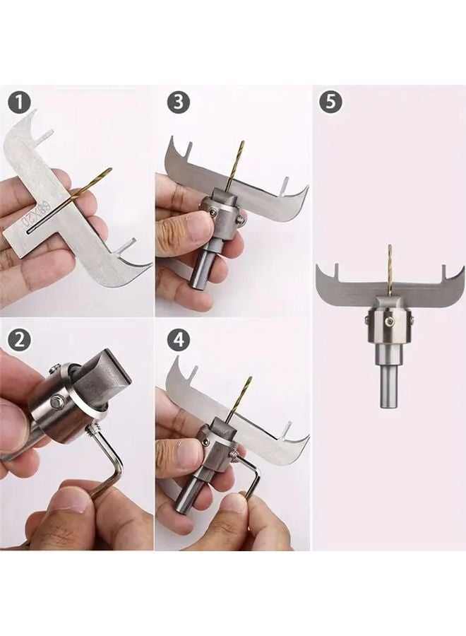 1 Set of 12pcs Wooden Bracelet Ring Milling Cutter Blades Thick Ring Maker Tool - Image 4