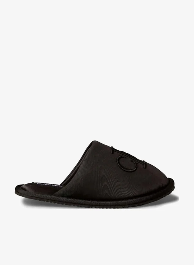 Satin Moire bedroom slippers
