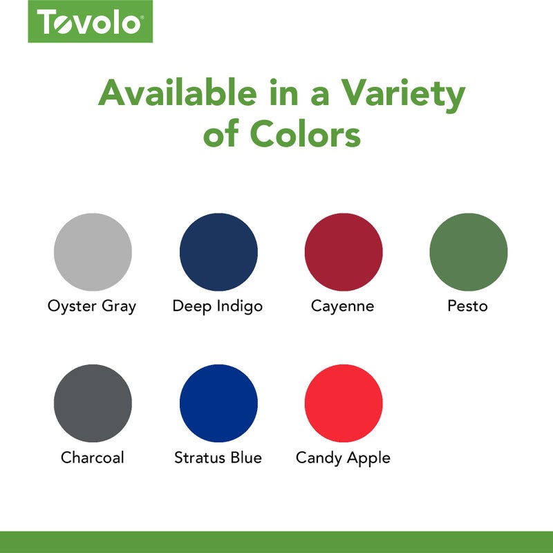 Tovolo Perfect Ice Mold Freezer Tray of 1.25-Inch Cubes for Whiskey, Bourbon, Spirits & Liquor, BPA-Free Silicone, Fade Resistant, Set of 2, Charcoal - Image 3