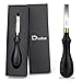 Diudus Leather Edge Beveler Tool French Skiver Wide Mouth Leather Edge Bevelers Skiving 8mm Leather Edge Trimmer Crafting Tools with Wooden Handle for DIY Leather Craft - Image 2