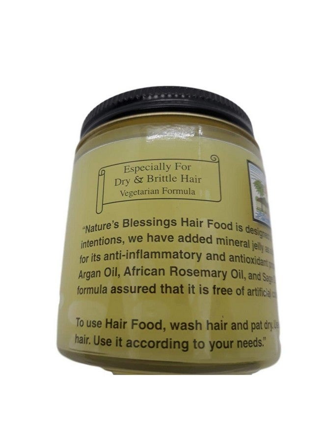 Nature's Blessing Hair Food Vegetarian Formula for Dry Brittle Hair (All Natural Ingredients) - Image 2
