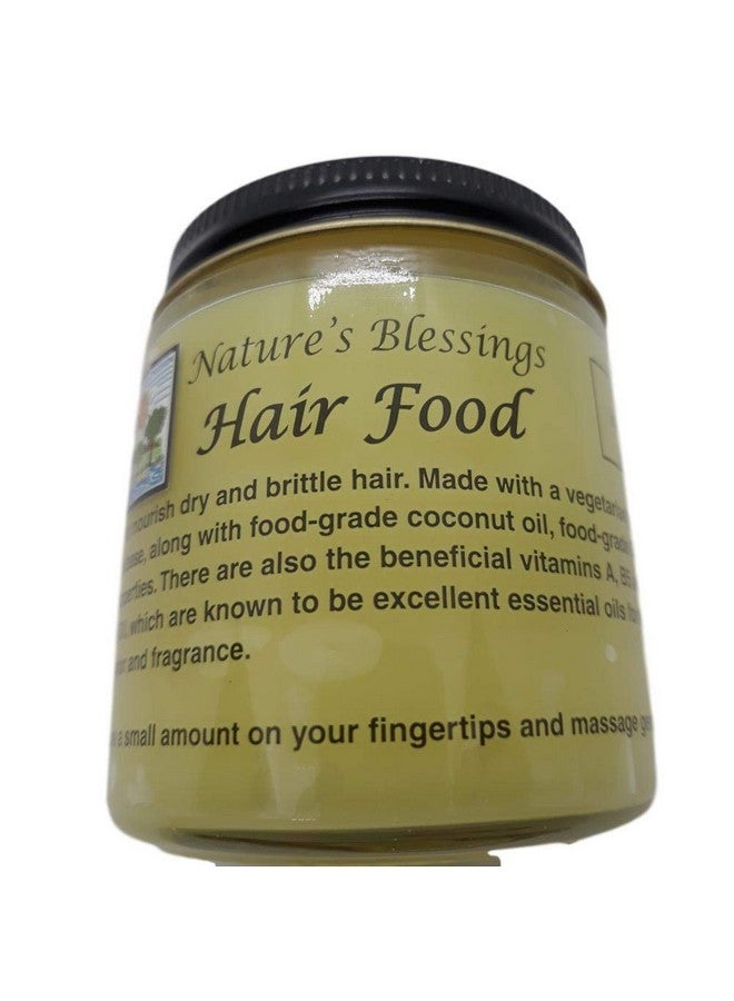 Nature's Blessing Hair Food Vegetarian Formula for Dry Brittle Hair (All Natural Ingredients) - Image 1