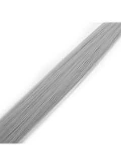 Arabest 1 x 5 pcs Colored Synthetic Hair Clip Extension Piece 12-Grey 