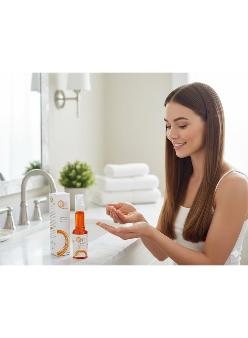 سيرم راي (Ray) للعناية الفائقة بالشعر - معزز بالبروتين لإعادة بناء الشعر الجاف والمصبوغ - 100 مل - Image 2