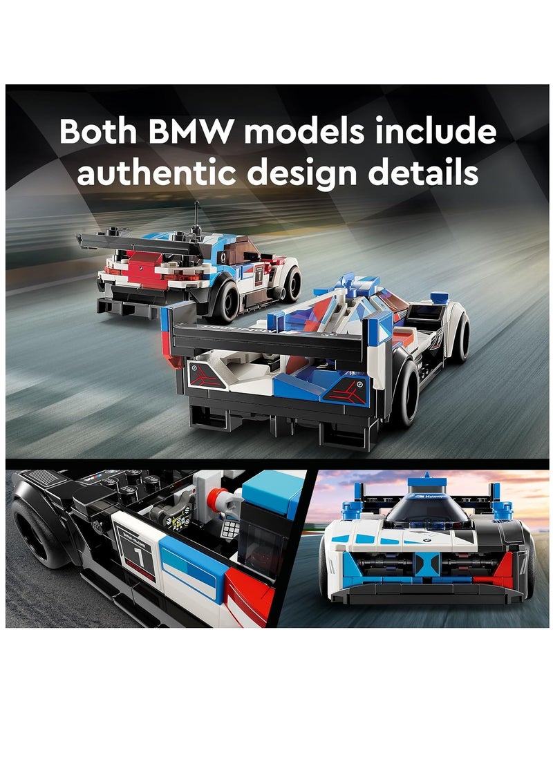 LEGO مجموعة مكعبات بناء سيارة BMW M4 GT3 وBMW M Hybrid V8 76922 من ليجو سبيد تشامبيونز (676 قطعة)  - Image 5