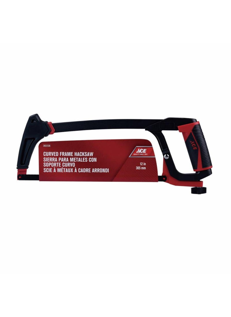 ACE Steel Curved Frame Hacksaw WSteel Handle 305cm 