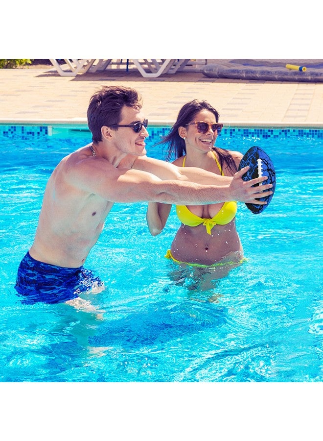 Jasonwell Pool Beach Water Football - Waterproof Football Strong Grip Fun Pool Toys Games for Swimming Pools Beach Lake Park Backyard Outdoor Play for Kids Children Teens Adults Family - Image 5