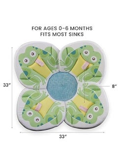 Generic Baby Bath Seat - Baby Tubs for Newborn Infants to Toddler 0 to 6 Months and Up - Baby Essentials Must Haves - The Original Washer-Safe Flower Seat  - Image 2