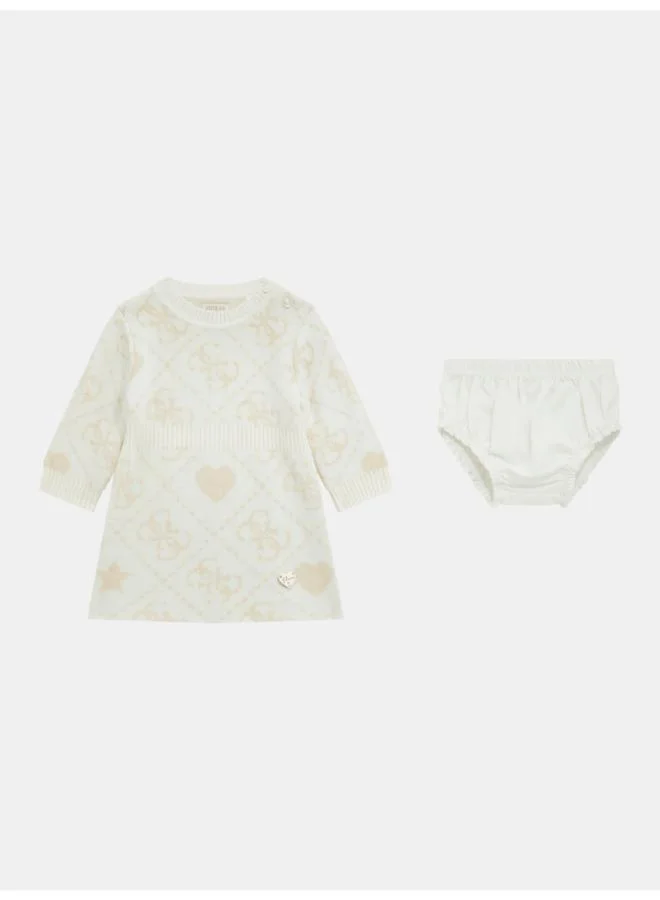 GUESS Kids Sweater Dress And Pantie Sets