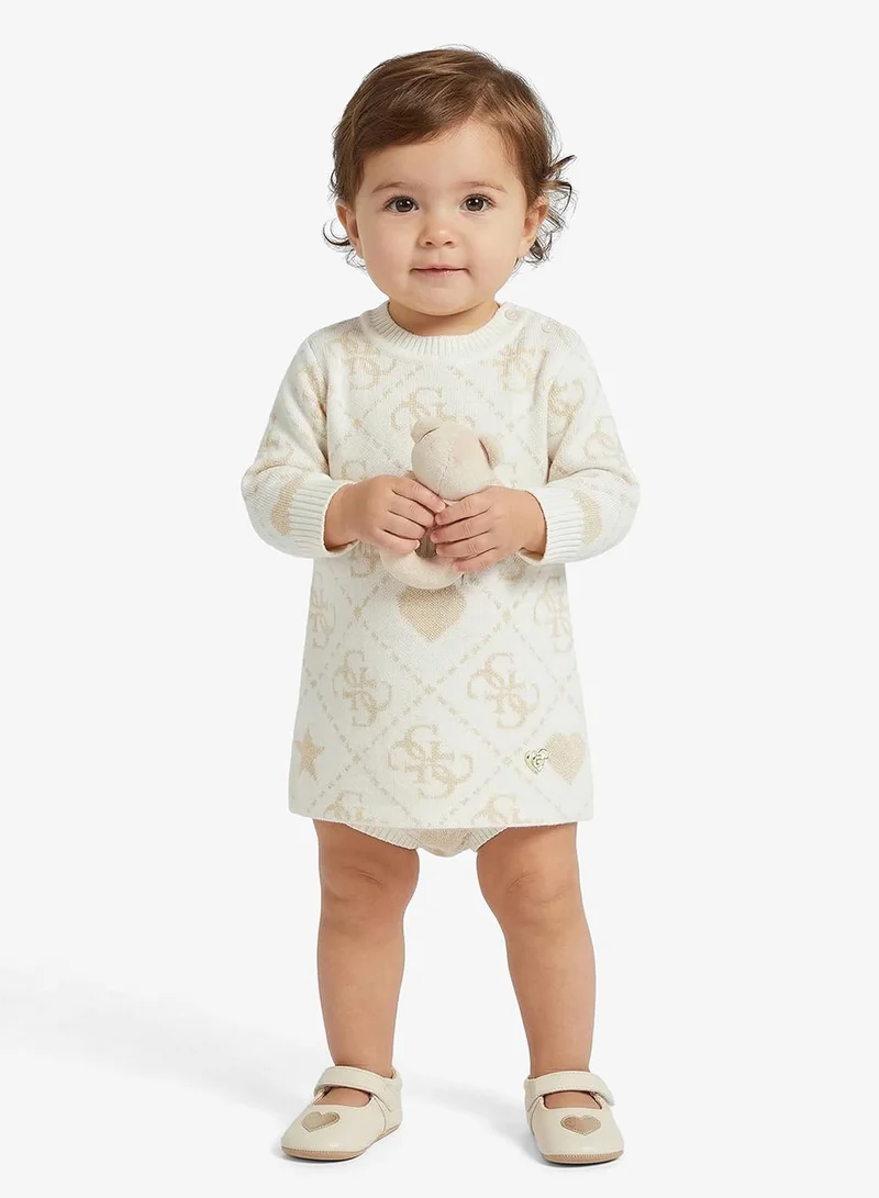 GUESS Kids Sweater Dress And Pantie Sets