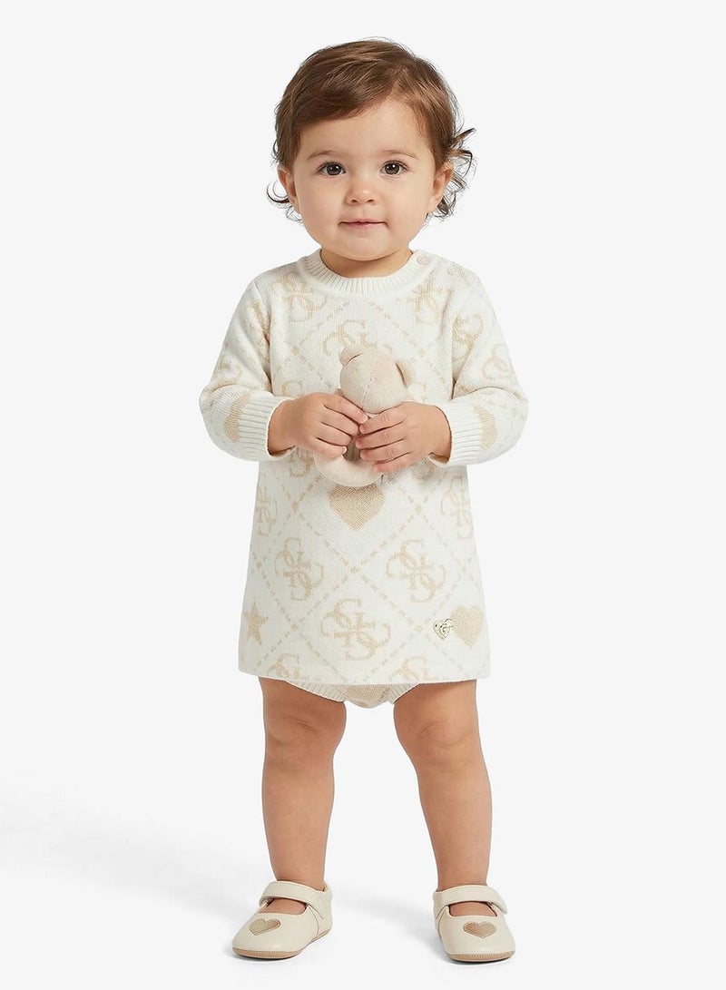 GUESS Kids Sweater Dress And Pantie Sets - Image 1