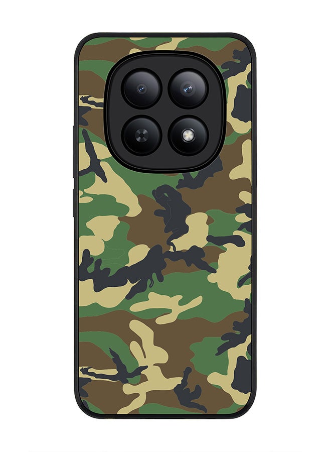 For Xiaomi Redmi Note 15 5G / Poco M8 Case,Slim fit Camera Protection, Shockproof Thin Phone cover  - Jungle Camo