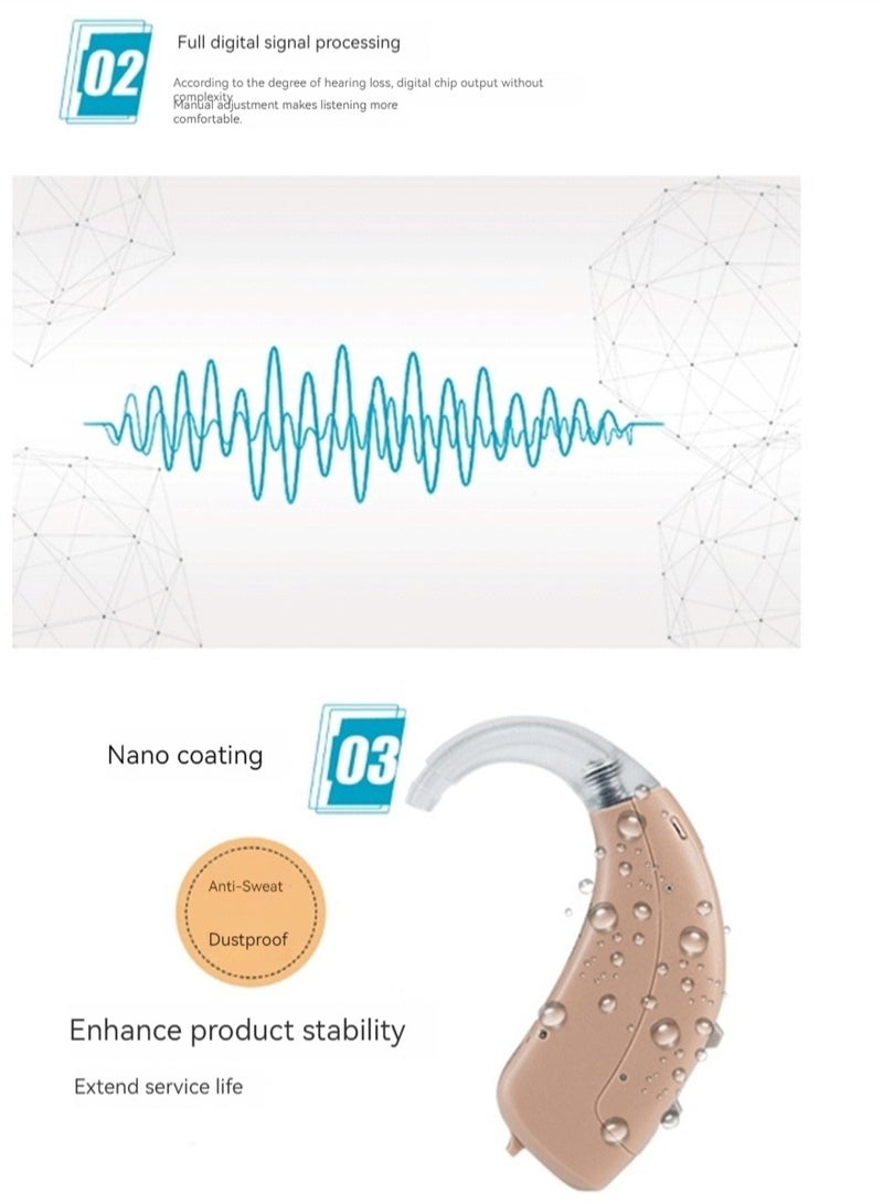 ريكستون Mini Rechargeable Hearing Device - Image 4