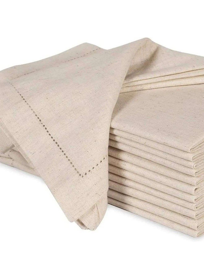 1 cotton-linen blend napkin - Image 4