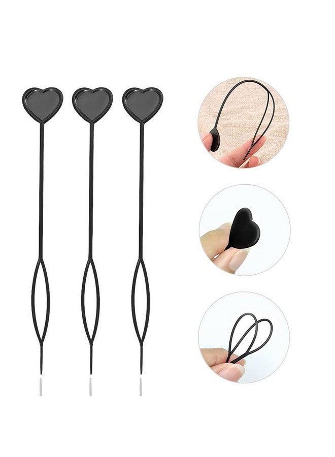 MagiDeal Quick Beader for Loading Beads/Automatic Hair Beader (6 Pack, Black) - Image 3
