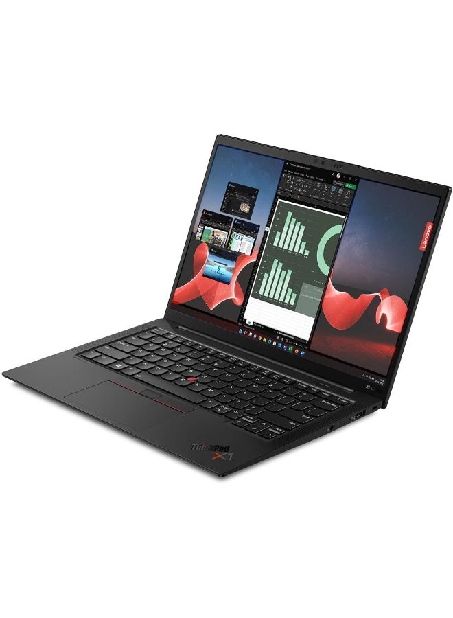 Lenovo ThinkPad X1 Carbon Gen 13 Aura Edition Business Laptop, Intel Core Ultra 7 258V, 14 Inch 2.8K OLED, 32GB RAM, 512GB SSD, Intel Arc, Windows 11 Pro English/Arabic Black - Image 1
