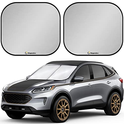 Magnelex Windshield Sun Shade - Reflective Fabric Blocks Sun and Keeps Your Vehicle Cool, Foldable Sun Shield for Car Sunshade - Image 1