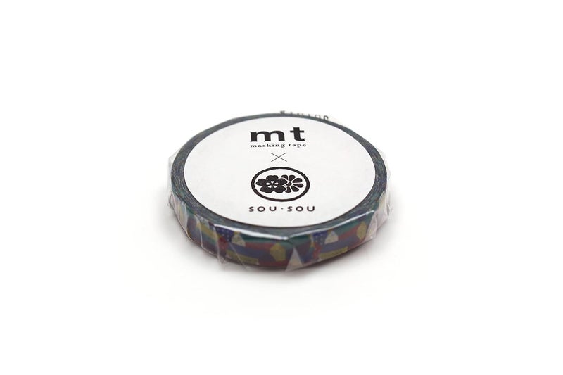 MT mt Washi Masking Tape, 7mm x 7 mtrs Shade -kitanokuni, (Pack of 1)  - Image 2