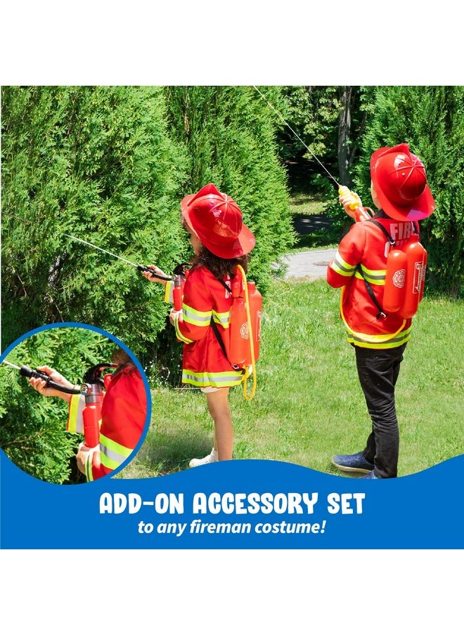 Born Toys - Water Gun For Kids For Ages 37 Backpack Water Gun Toy Fire Extinguisher Use As Squirt Gun Water Shooter Water Blaster Soaker Gun Great Fireman Toys For Fireman Costume For Kids - Image 1