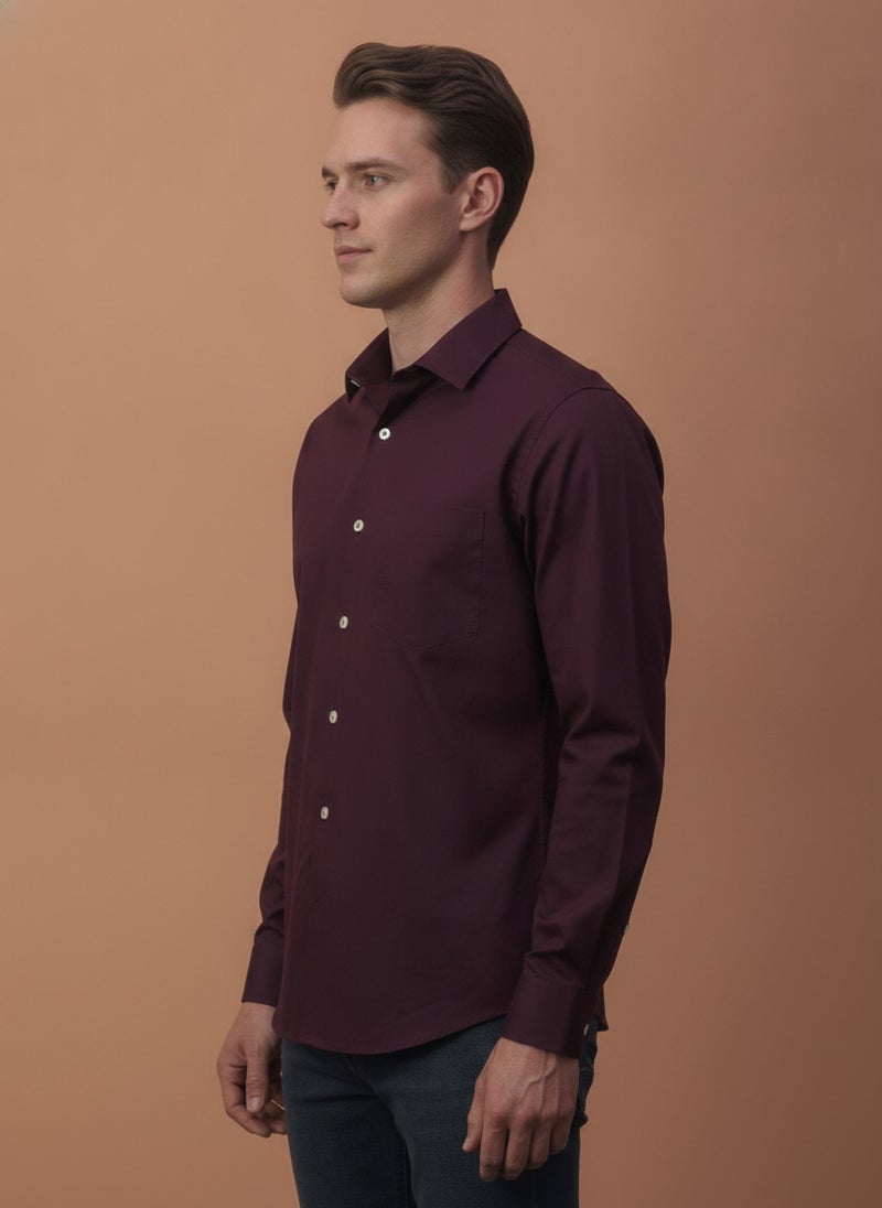 AMSWAN WINE CASUAL SHIRT FOR MEN'S - Image 3