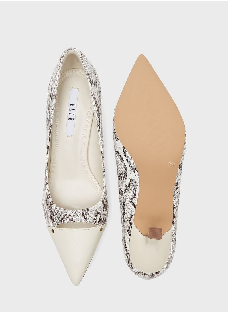 ELLE - Pointed Toe Pumps - Image 1
