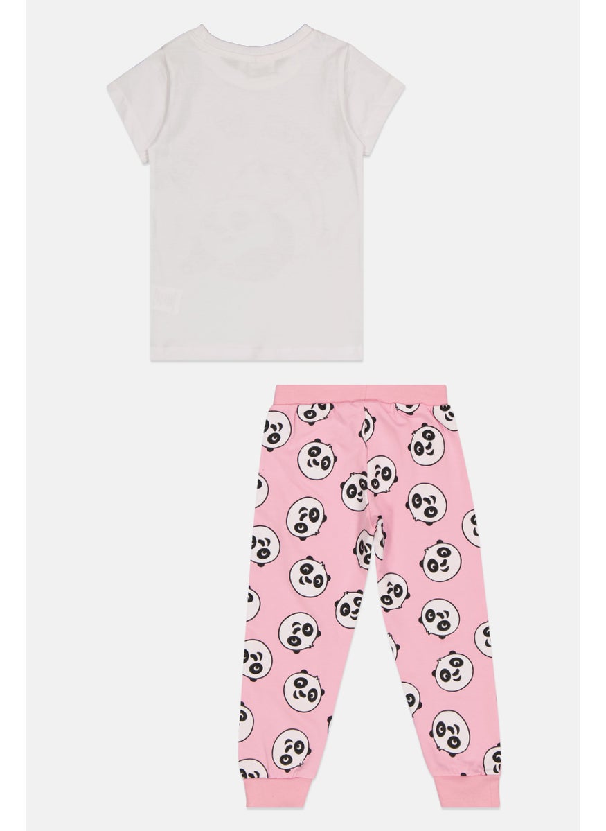 Toddlers Girl 2 Pcs Graphic Print Pajama Set, Pink - pzsku/Z06B0D02A167136999F08Z/45/_/1737642040/9e0fb8bc-30a3-4bf5-9b52-a5bd112da5d4