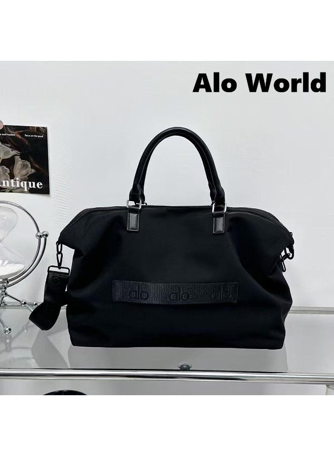 Alo World Duffle Bag, Black