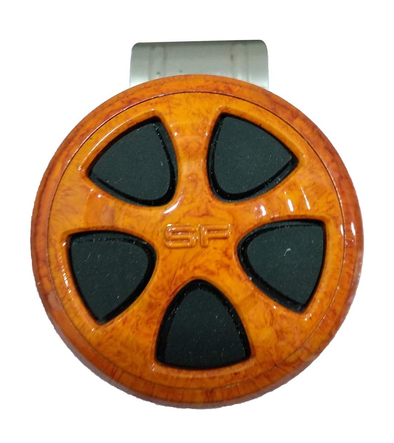 Oshotto Power Handle SK-011 Car Steering Wheel Knob Compatible with Skoda Kodiaq (Wooden) - Image 3