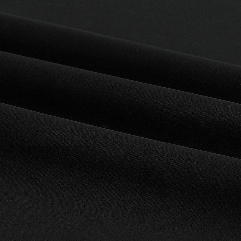 DUALIFE Black Out Curtains 9 ft (60 Inches by 108 Inch Length Black 2 Panels Burg) Extra Long Grommet Blackout Heat Blocking Blinds Shades Bedroom Curtains for Hall/Dining Room - Image 5