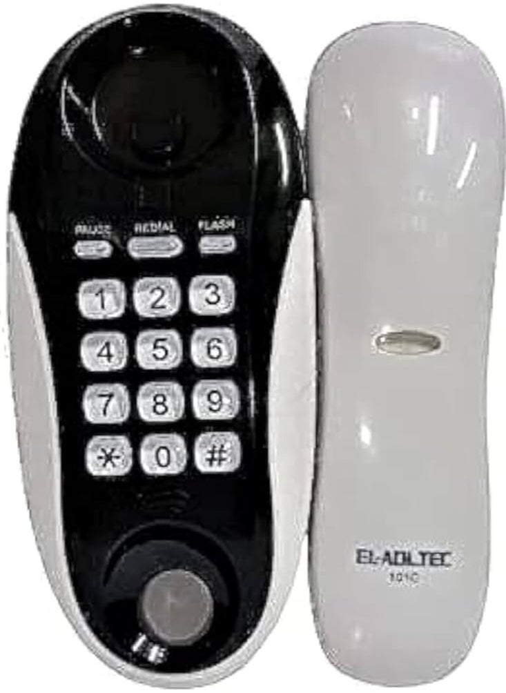 EL-Adl.Tec EL-Adl.Tec  white wired landline phone - 101BE  - Image 1