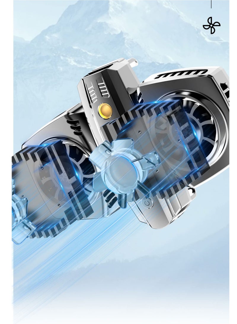 Mobile Phone Radiator Cooling Box Cooler Semiconductor Gaming Aid Phone Cooler for Tiktok Live Outdoor Vlog Mobile Gaming Watch Video  - Image 4