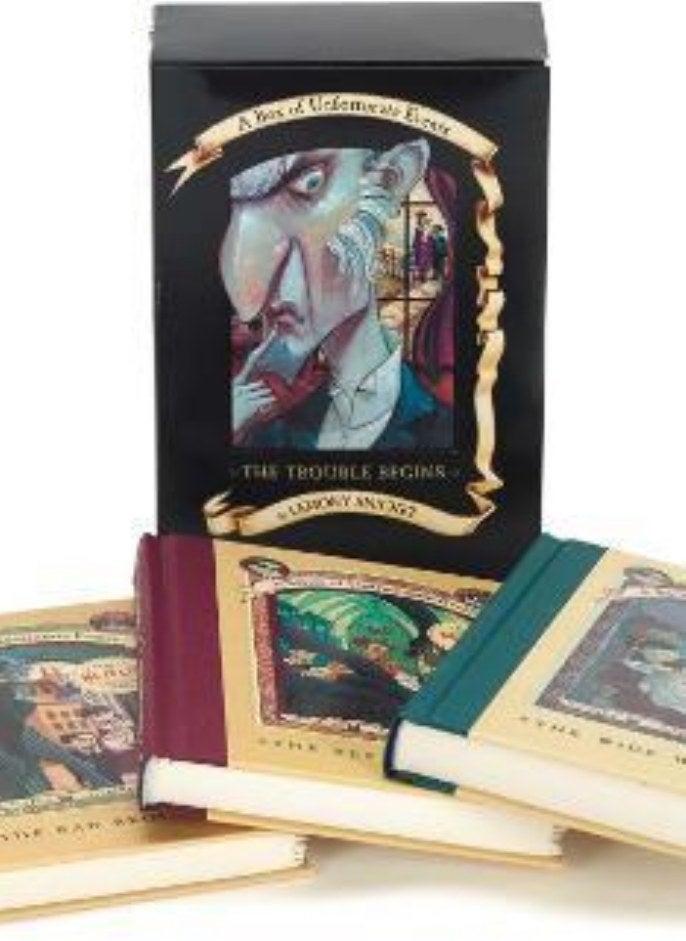A Series of Unfortunate Events Box The Trouble Begins Books 1-3 Snicket Lemony and Helquist Brett