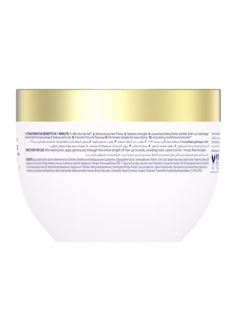 Dove 10 In 1 Serum Mask Hair Fall Rescue Strengthens Hair In 1 Minute 220ml - Image 2